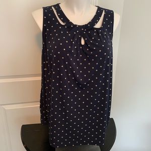 41 Hawthorn (StitchFix) Navy Tank Too